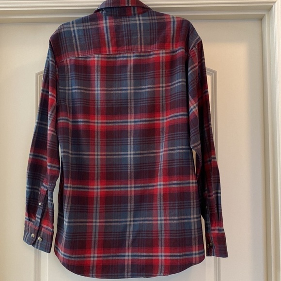 Red Head brand Flannel Shirt Shacket Womens M buffalo Plaid Western Hiking camp - Picture 2 of 6